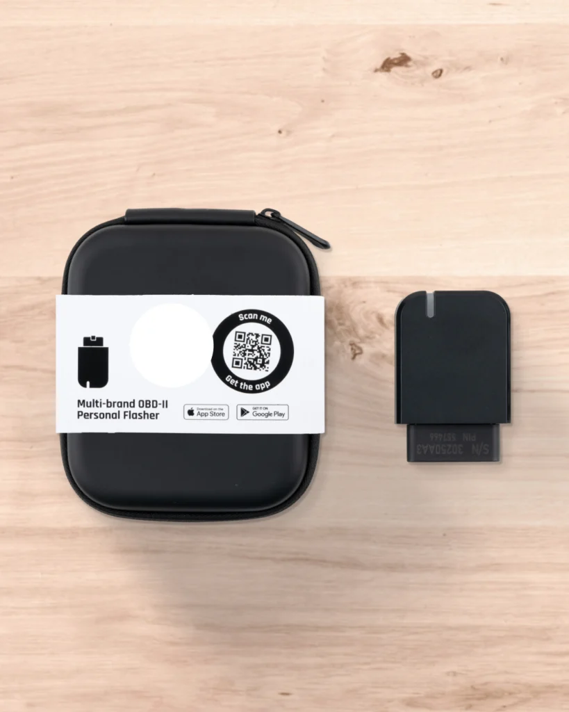 Autotuner One dongle and packaging