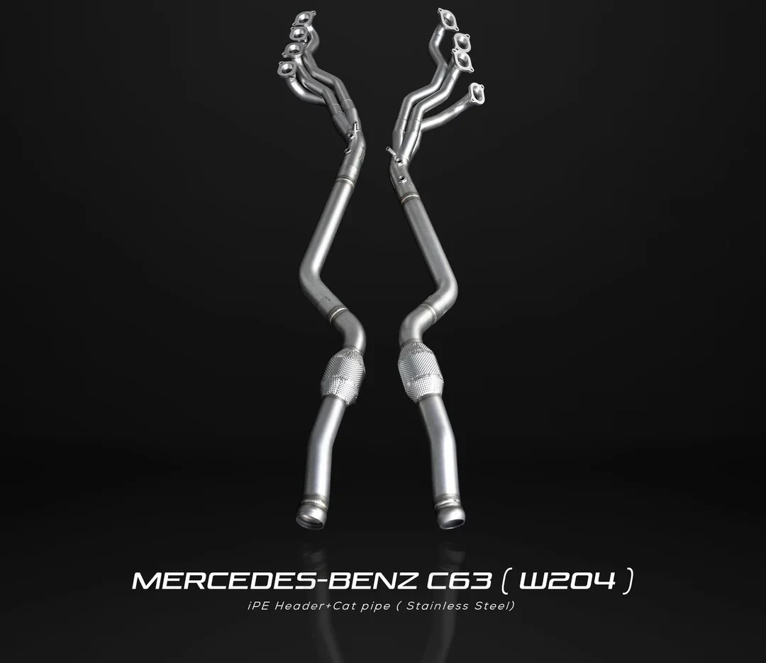 IPE full exhaust system for the Mercedes-AMG C63 W204