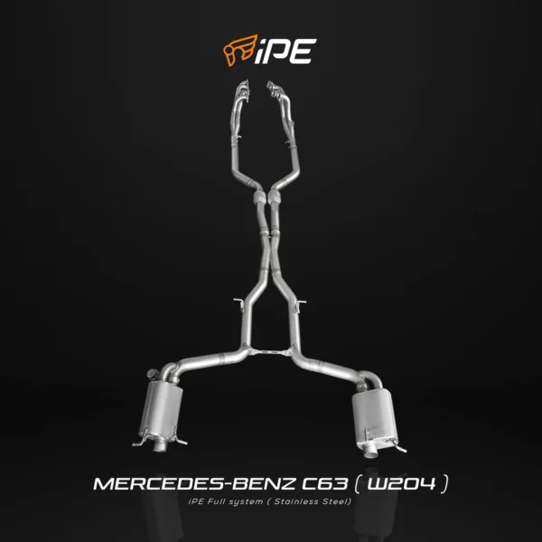 Mercedes C63 W204 iPE Cat-Back Valvetronic Exhaust