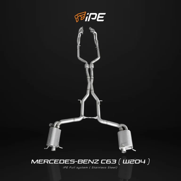 Mercedes C63 W204 iPE Cat-Back Valvetronic Exhaust